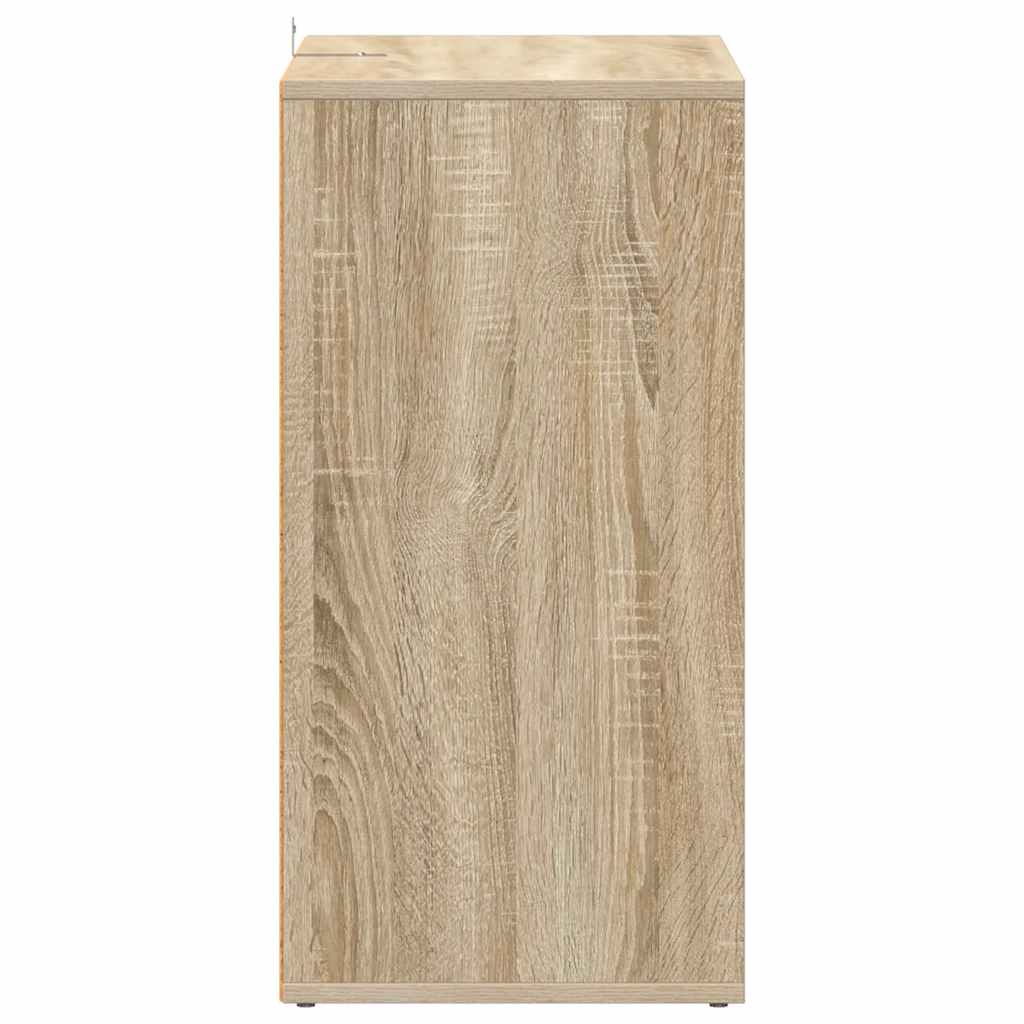 Schuhschrank Sonoma-Eiche 60x35x70 cm Holzwerkstoff